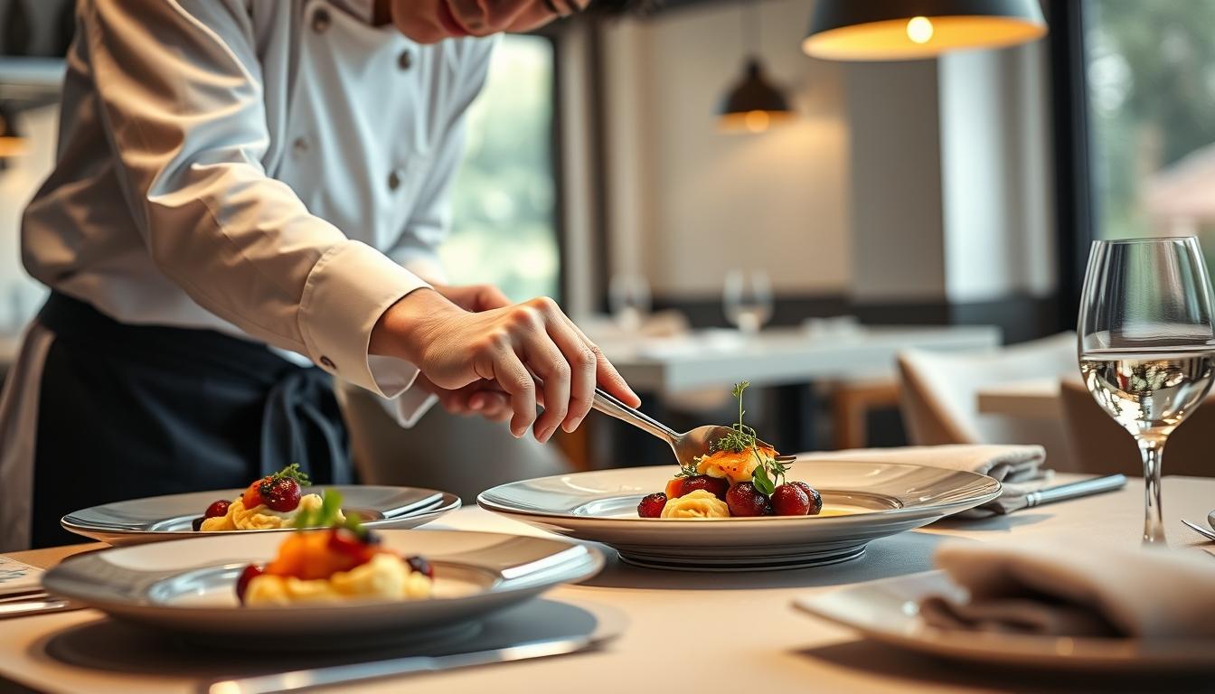Ingredients prepared for a simple home dinner