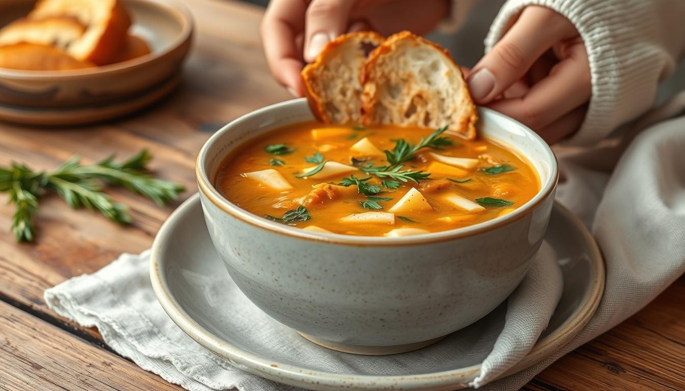 Home cook preparing ingredients in the kitchen